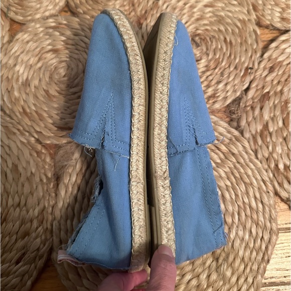 Vionic Laguna Blue Espadrille Canvas Slip On Shoes 7 - Picture 2 of 8